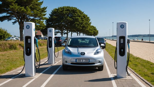 Installation de bornes électriques pour voitures à le touquet