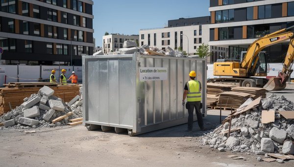 Location de bennes : la solution efficace pour gérer vos déchets en 2026
